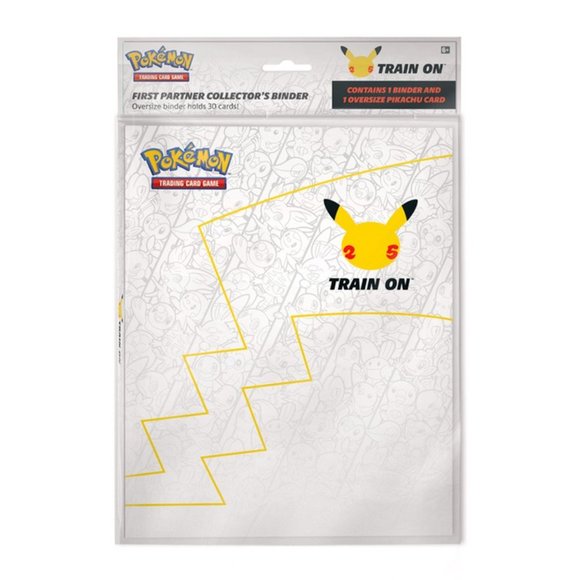 Pokemon 25th Anniversary Train on Binder - Picture 1 of 1